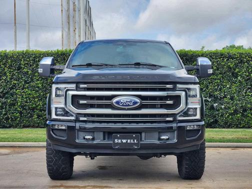 Agate Black 2022 Ford F-250 Platinum