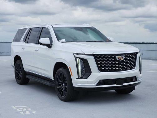 Crystal White Tricoat 2025 Cadillac Escalade Premium Luxury