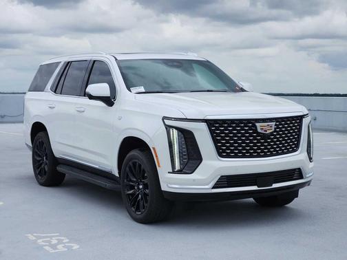 Crystal White Tricoat 2025 Cadillac Escalade Premium Luxury