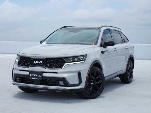 Wolf Gray 2022 Kia Sorento SX