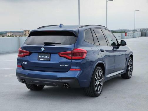 Phytonic Blue Metallic 2021 BMW X3 sDrive30i