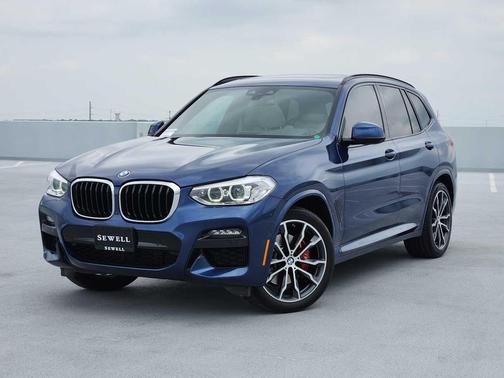 Phytonic Blue Metallic 2021 BMW X3 sDrive30i