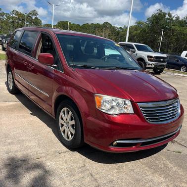 Deep Cherry Red Crystal Pearlcoat 2015 Chrysler Town & Country Touring