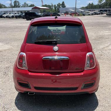 RED 2012 FIAT 500 Sport