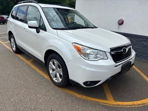 Satin White Pearl 2015 Subaru Forester 2.5i Premium