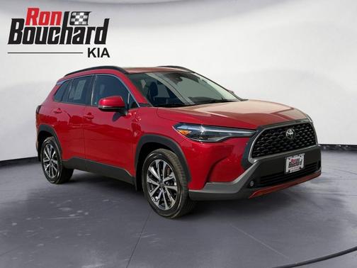 Red 2022 Toyota Corolla Cross XLE