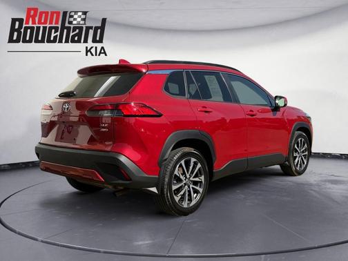 Red 2022 Toyota Corolla Cross XLE