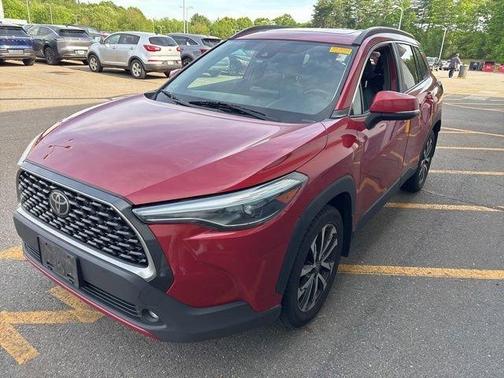 Red 2022 Toyota Corolla Cross XLE