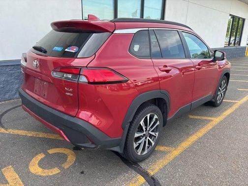 Red 2022 Toyota Corolla Cross XLE