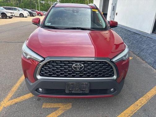 Red 2022 Toyota Corolla Cross XLE