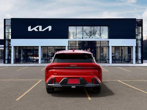 Red 2026 Kia K4 GT-LINE