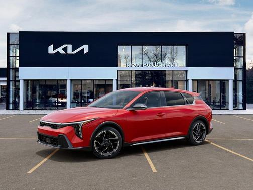 Red 2026 Kia K4 GT-LINE