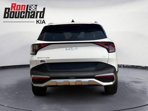 White 2023 Kia Sportage Hybrid EX