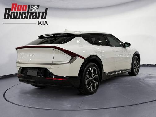 White 2023 Kia EV6 Wind