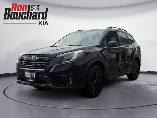 Crystal Black Silica 2023 Subaru Forester Sport
