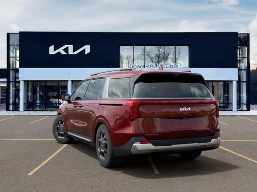 Red 2026 Kia Carnival Hybrid