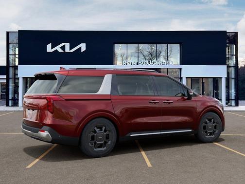 Red 2026 Kia Carnival Hybrid