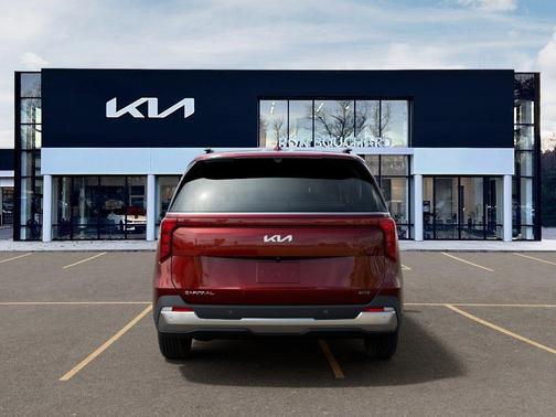 Red 2026 Kia Carnival Hybrid