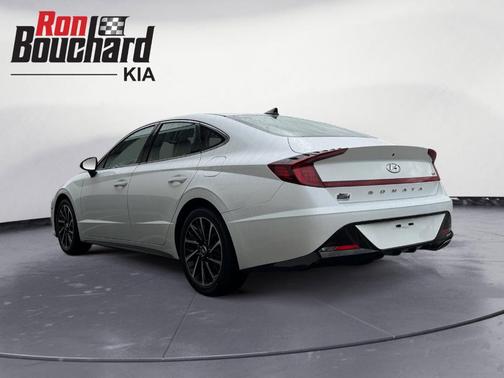 White 2020 Hyundai SONATA SEL Plus