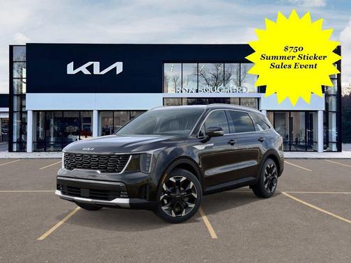 Black 2026 Kia Sorento EX