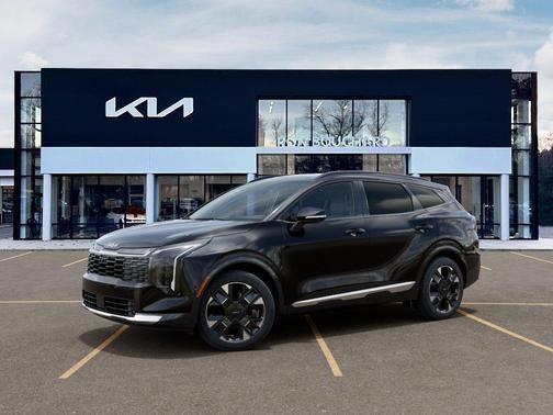 Black 2026 Kia Sportage Hybrid SX-Prestige