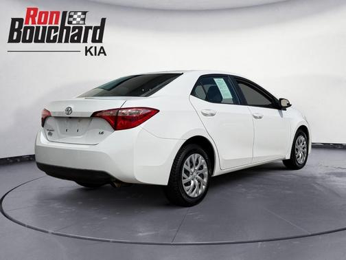 White 2017 Toyota Corolla LE