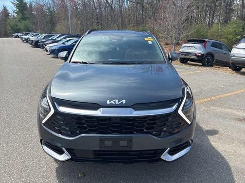 Gray 2025 Kia Sportage Hybrid SX-Prestige