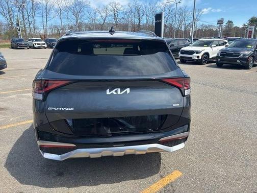 Gray 2025 Kia Sportage Hybrid SX-Prestige