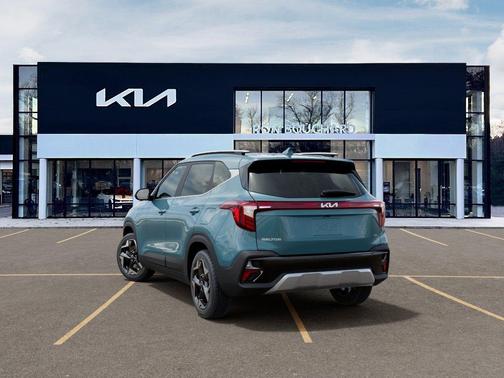 Blue 2026 Kia Seltos EX