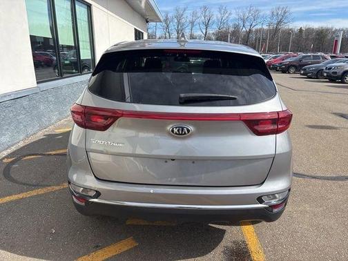 Gray 2021 Kia Sportage LX