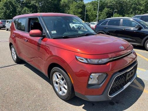 Orange 2021 Kia Soul S