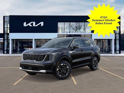 Gray 2026 Kia Sorento S
