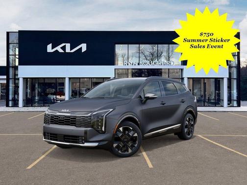 Gray 2026 Kia Sportage Hybrid SX-Prestige