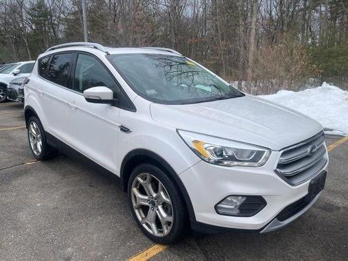 White 2017 Ford Escape Titanium