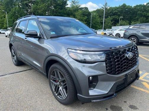 Gray 2025 Ford Explorer ST