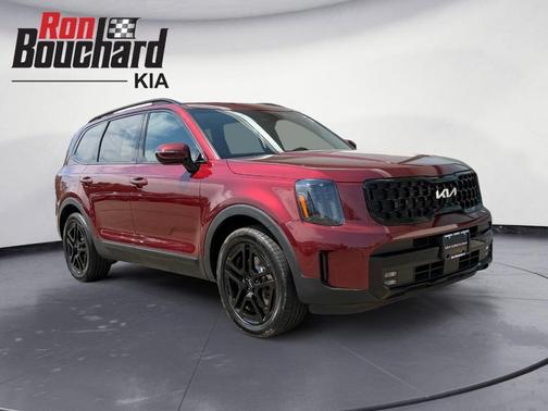 Red 2024 Kia Telluride SX