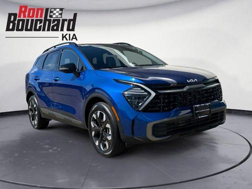 Blue 2024 Kia Sportage X-Line