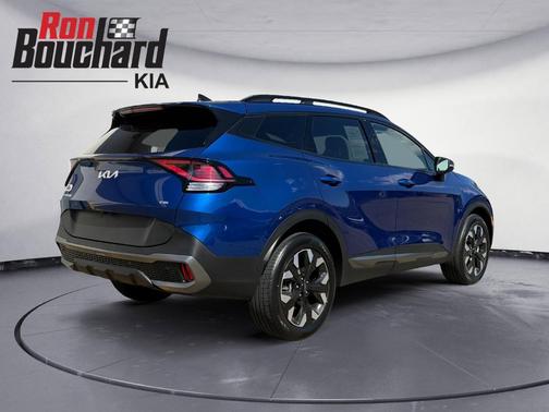 Blue 2024 Kia Sportage X-Line