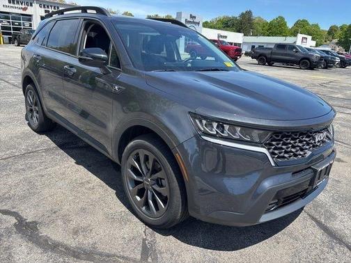 Gray 2023 Kia Sorento X-Line EX