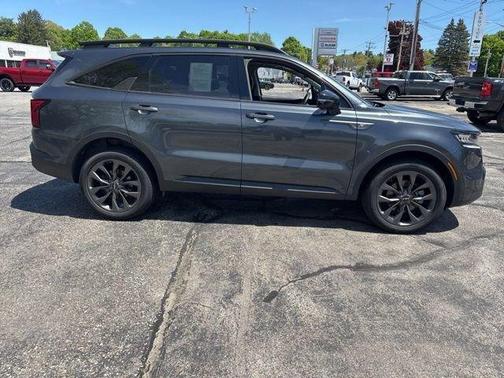Gray 2023 Kia Sorento X-Line EX