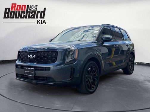 Gray 2022 Kia Telluride EX