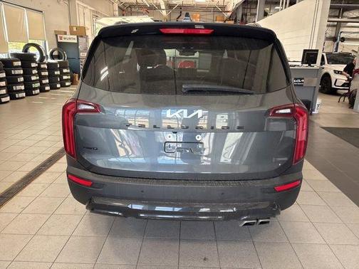 Gray 2022 Kia Telluride EX
