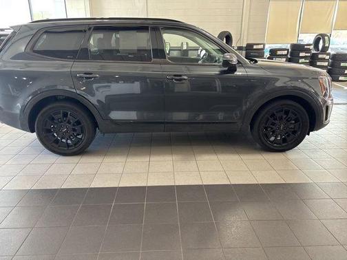 Gray 2022 Kia Telluride EX