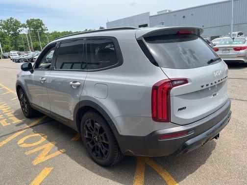 Gray 2022 Kia Telluride SX