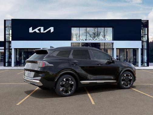 Black 2026 Kia Sportage Hybrid SX-Prestige