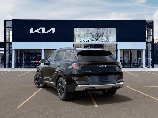 Black 2026 Kia Sportage Hybrid SX-Prestige