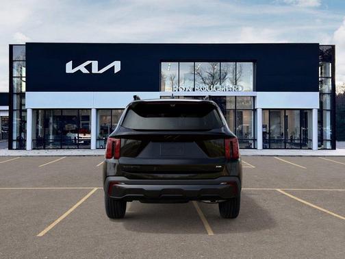 Black 2026 Kia Sorento Hybrid X-LINE SX PRESTIGE