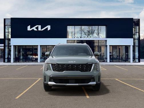 Green 2026 Kia Sorento Hybrid EX