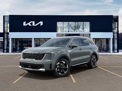 Green 2026 Kia Sorento Hybrid EX