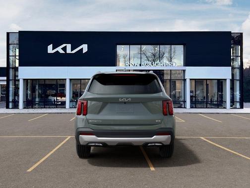 Green 2026 Kia Sorento Hybrid EX